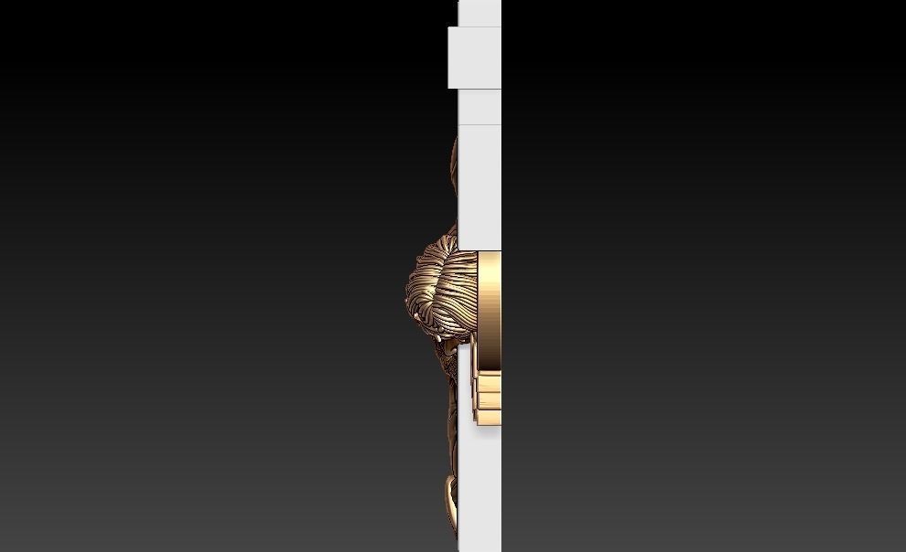 Cross Jesus 3D Model 3D print model_4