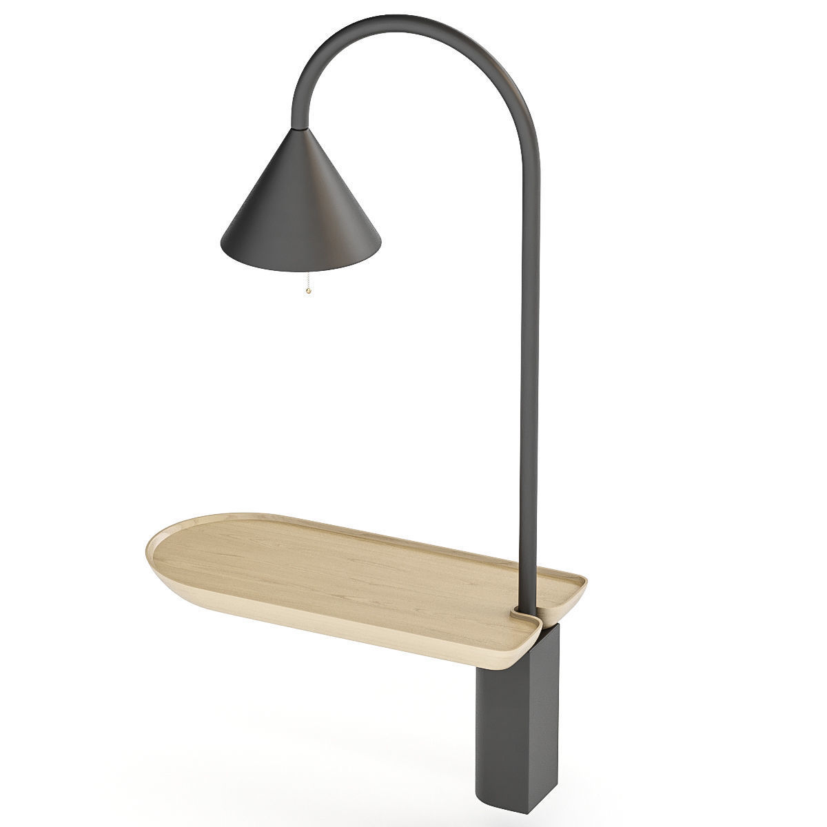 Ozz Wall S sconce-shelf  3D model_3