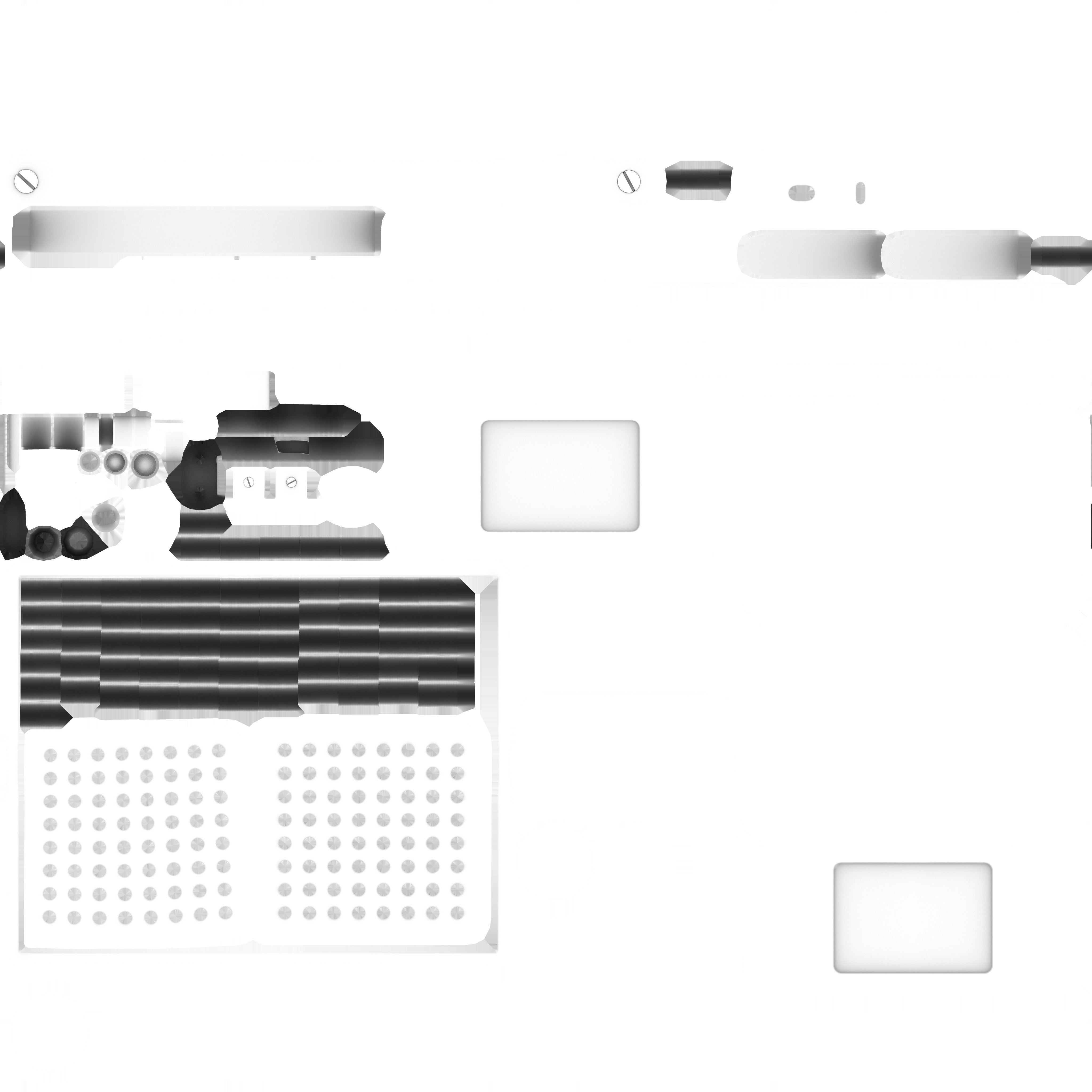 Minimalist Radio Free low-poly 3D model_8