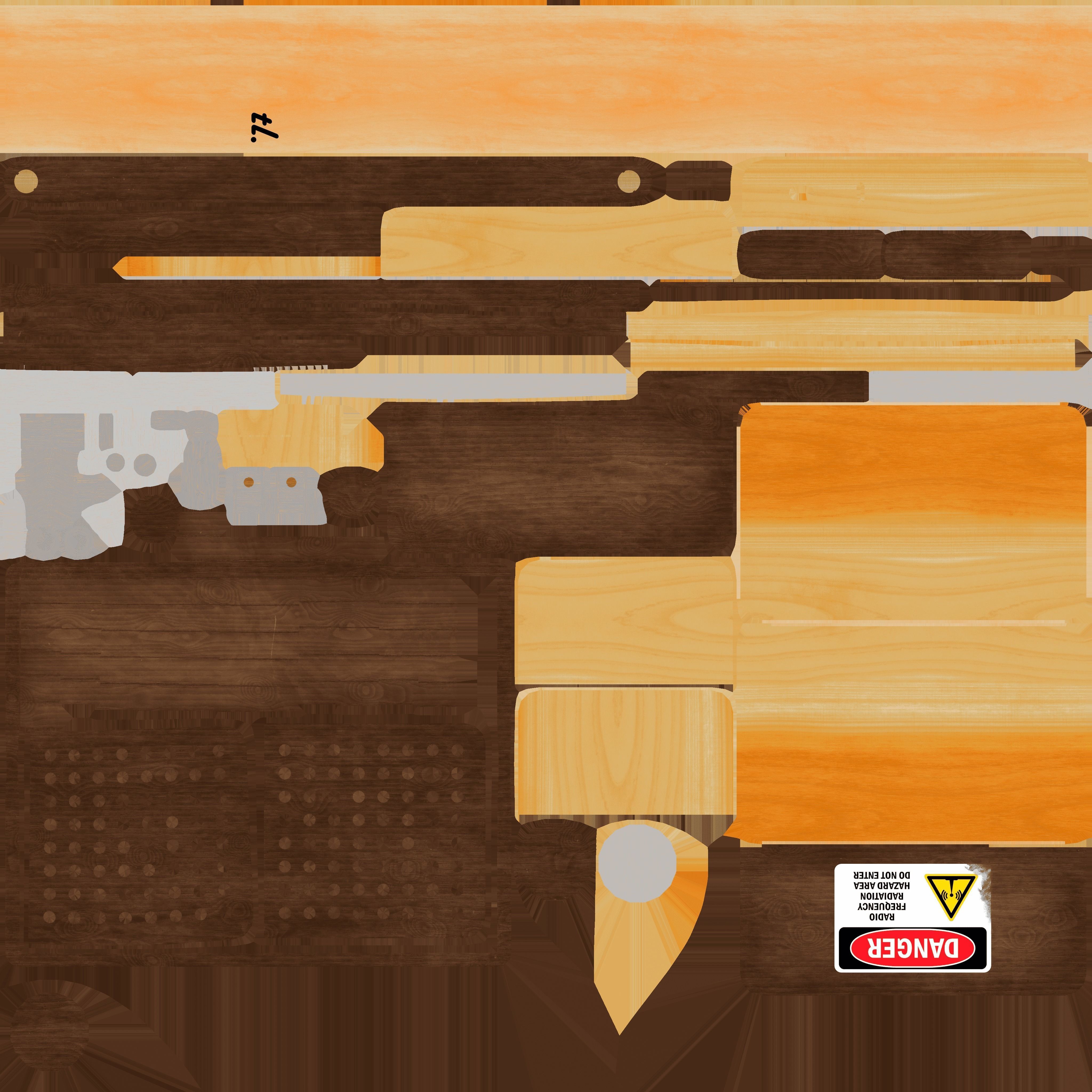 Minimalist Radio Free low-poly 3D model_12