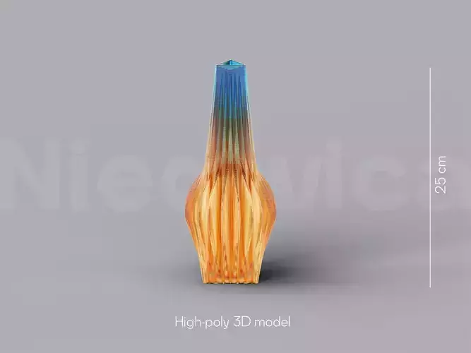 NIEDWICA VASE D-10 3D PRINTING VASE 3D MODEL STL FILE