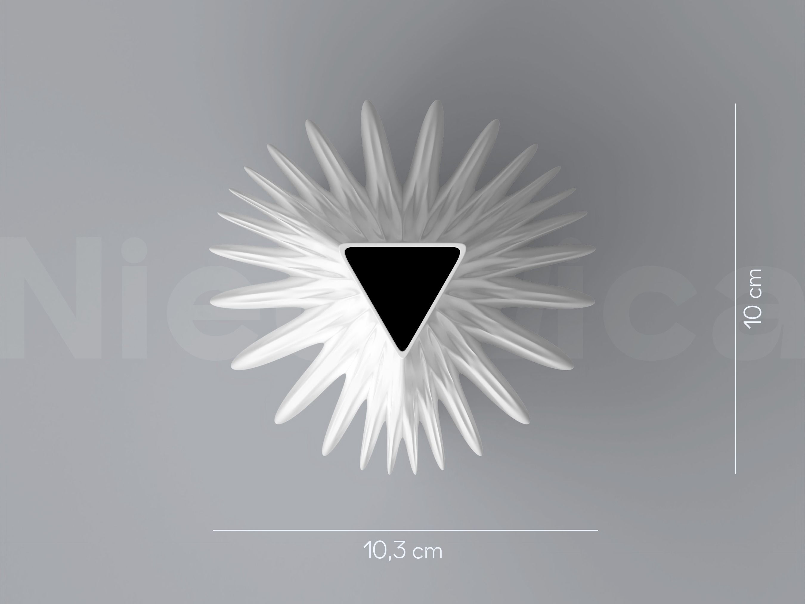 NIEDWICA VASE D-10 3D PRINTING VASE 3D MODEL STL FILE 3D print model_3