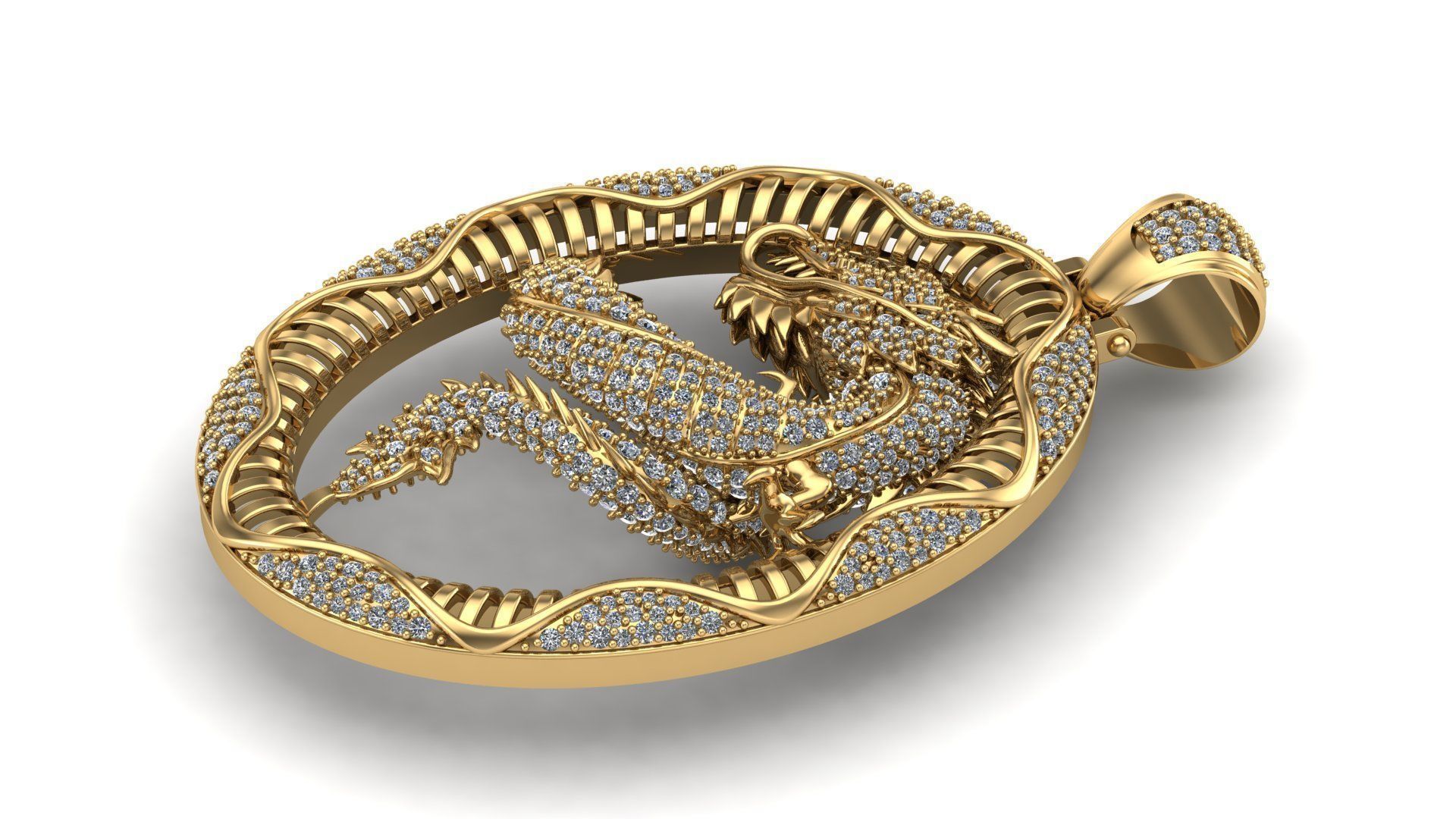 Dragon 3D Model 3D print model_1