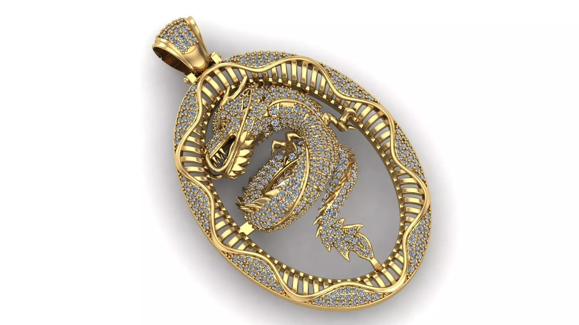 Dragon 3D Model 3D print model_0