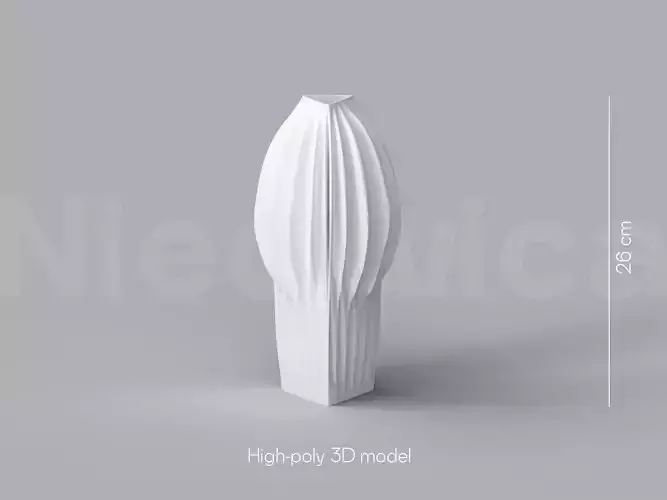NIEDWICA VASE D-11 3D PRINTING VASE 3D MODEL STL FILE