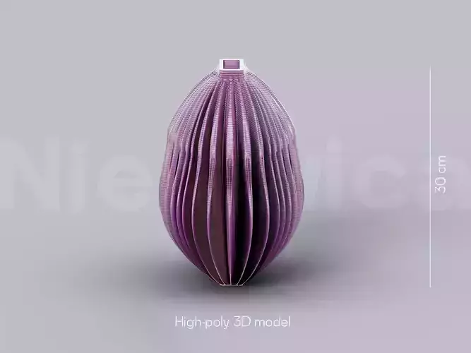 NIEDWICA VASE E-1 3D PRINTING VASE 3D MODEL STL FILE