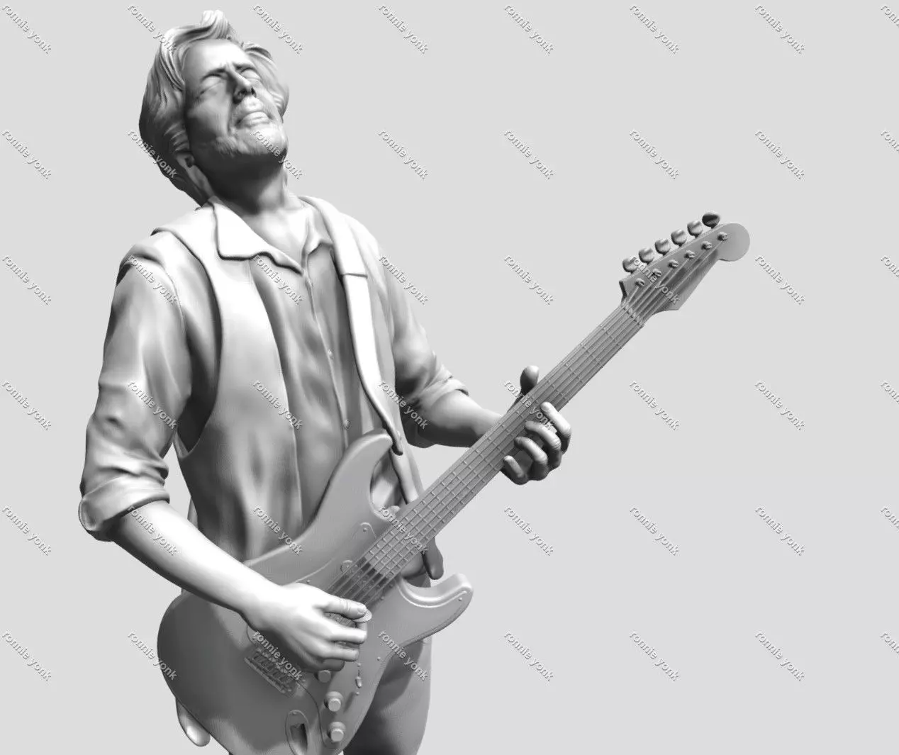 eric clapton 3d printing 3D print model_0