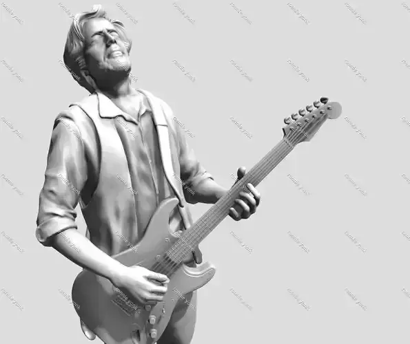 eric clapton 3d printing