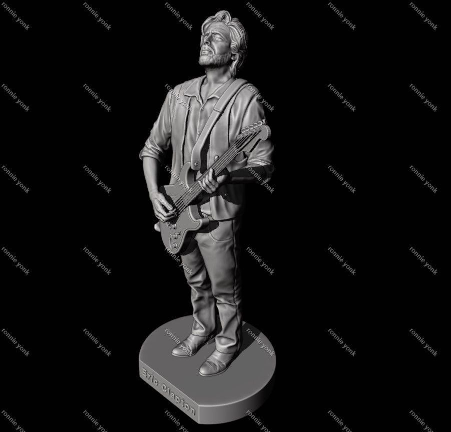 eric clapton 3d printing 3D print model_10