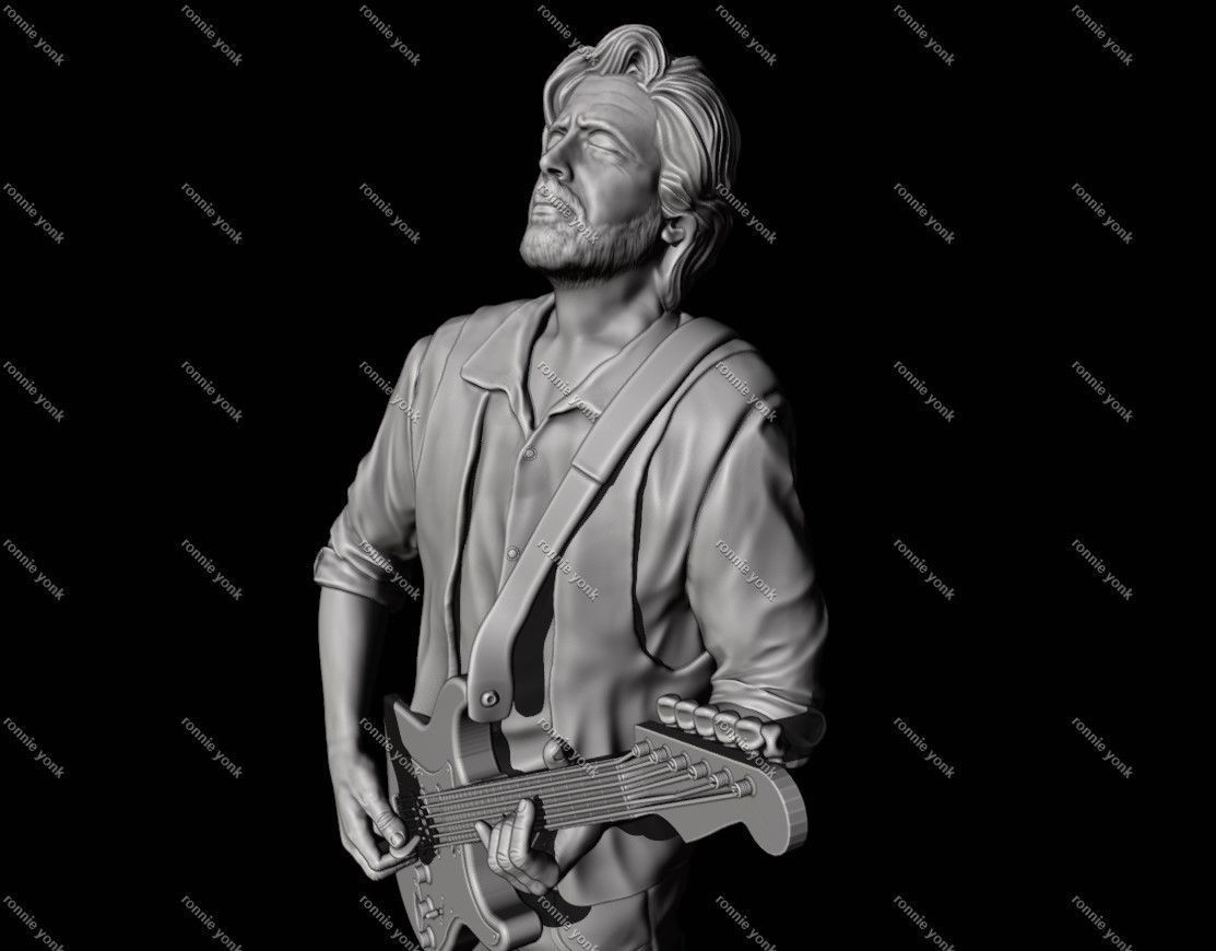 eric clapton 3d printing 3D print model_8