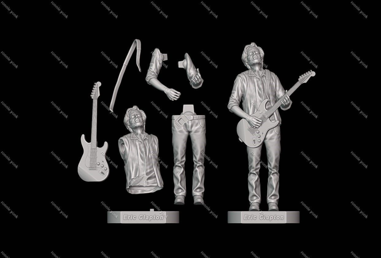 eric clapton 3d printing 3D print model_3