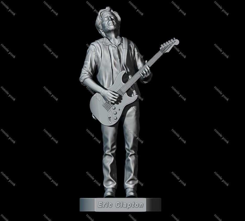 eric clapton 3d printing 3D print model_6