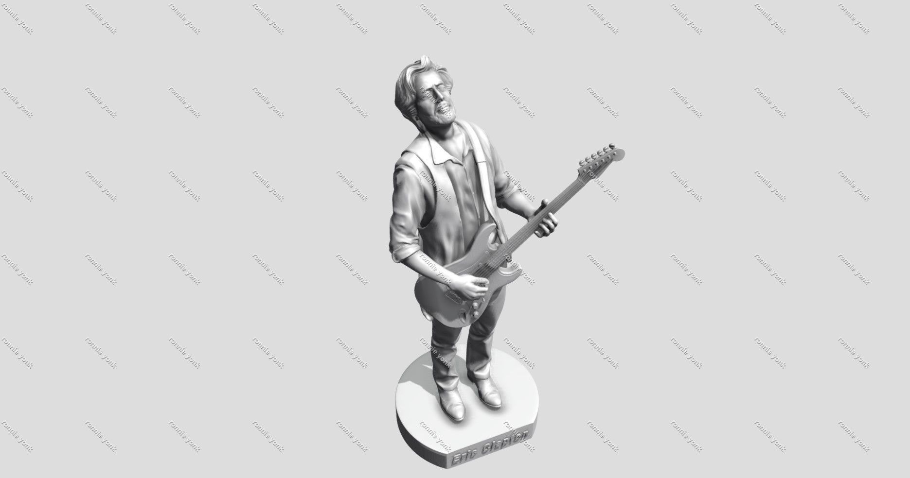 eric clapton 3d printing 3D print model_15