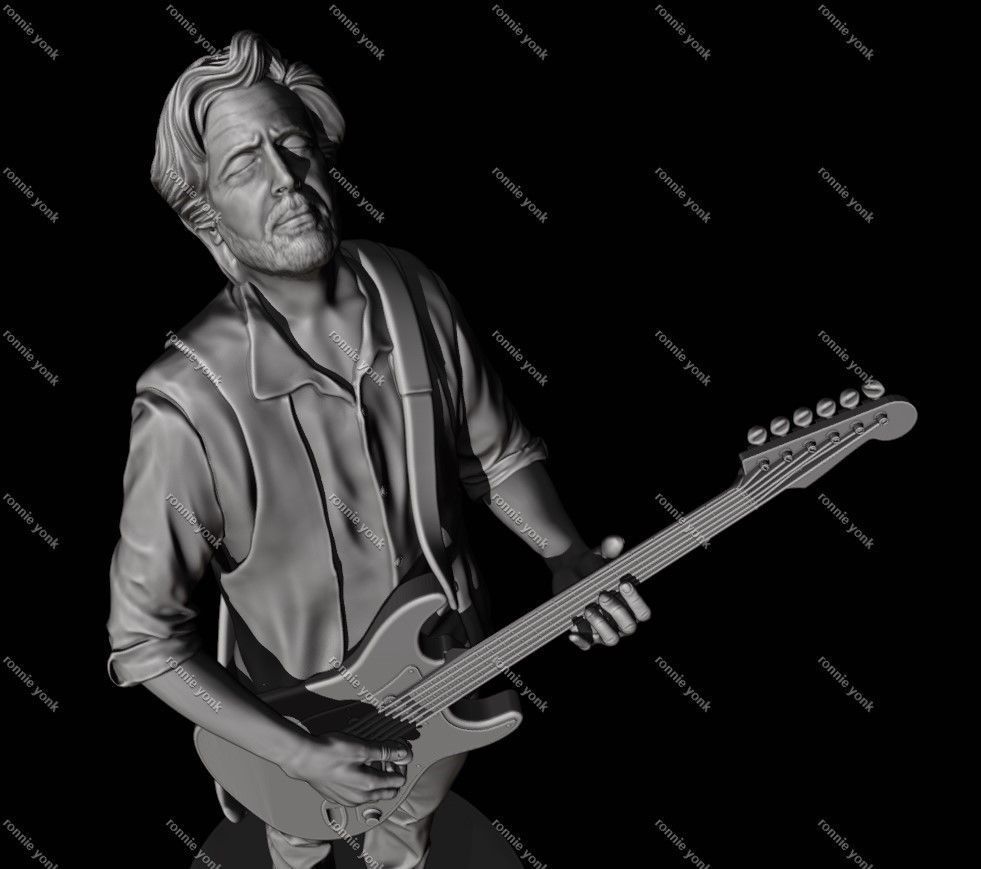 eric clapton 3d printing 3D print model_20