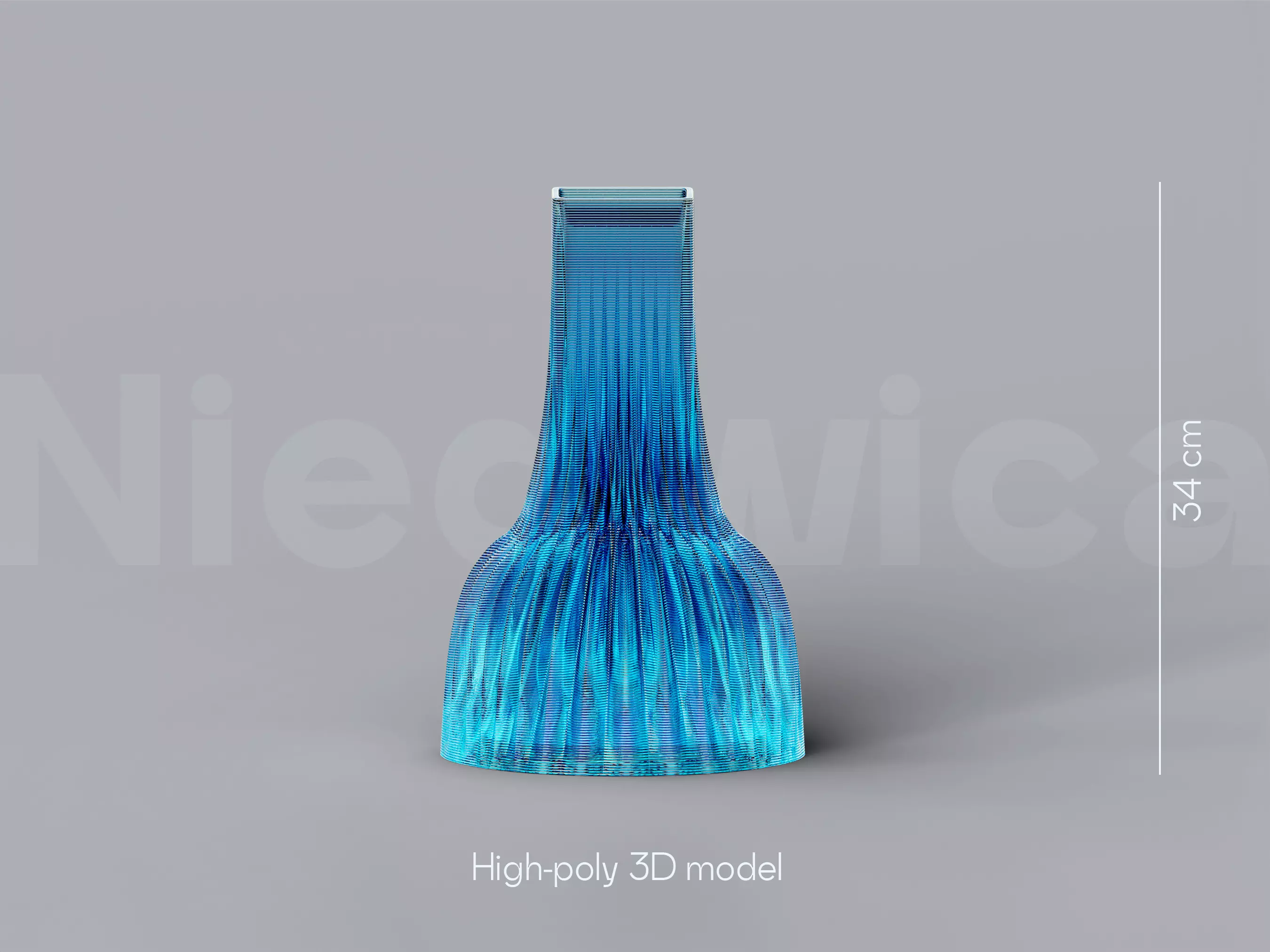 NIEDWICA VASE E-5 3D PRINTING VASE 3D MODEL STL FILE 3D print model_0