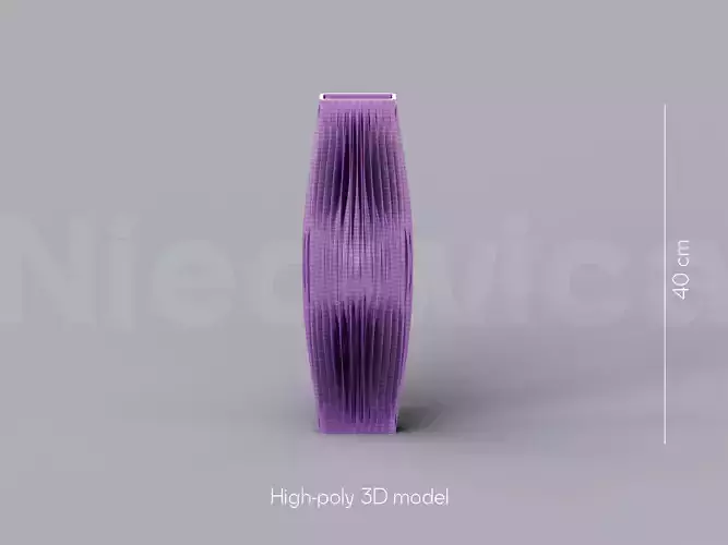 NIEDWICA VASE E-8 3D PRINTING VASE 3D MODEL STL FILE