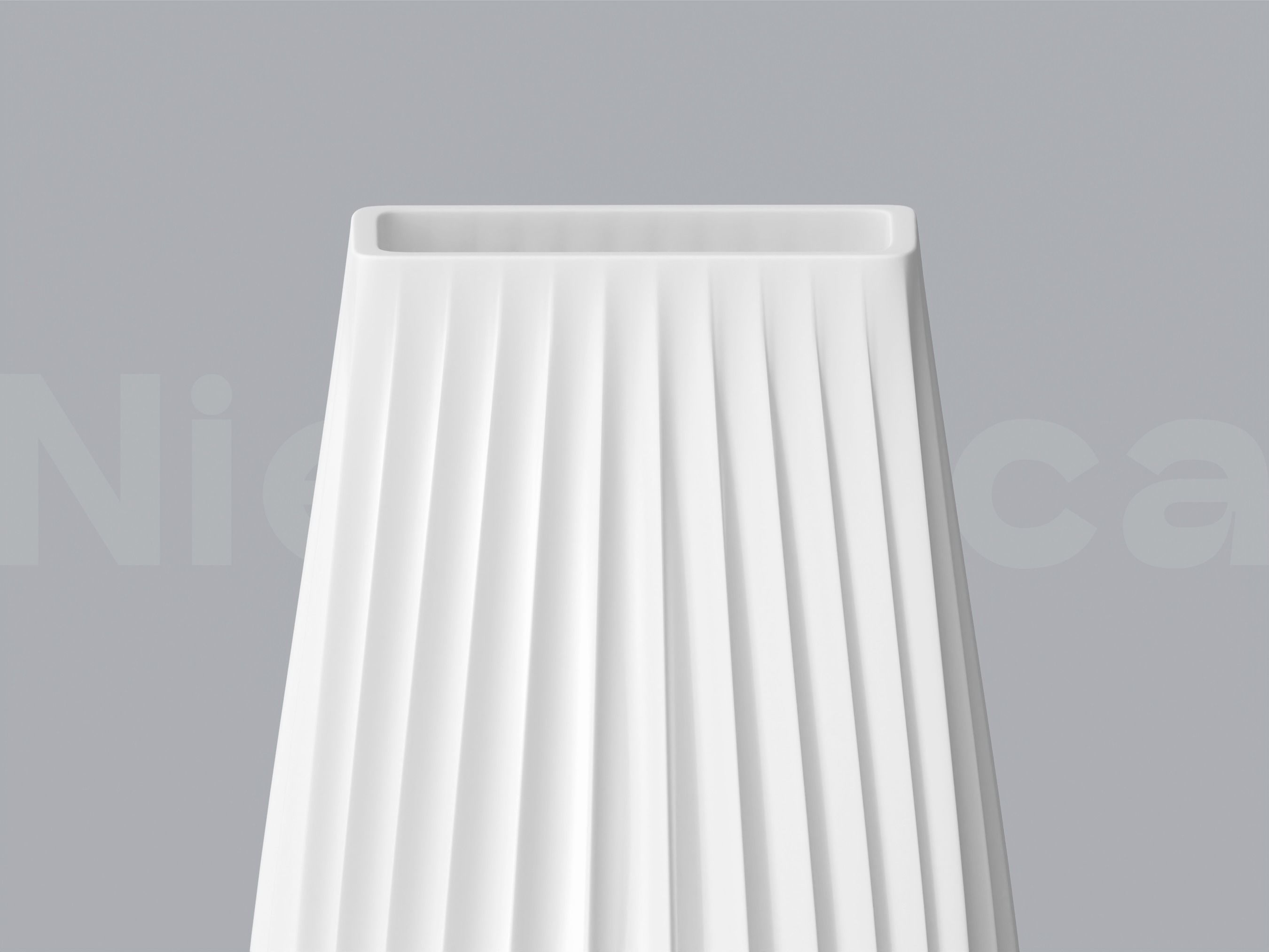 NIEDWICA VASE E-8 3D PRINTING VASE 3D MODEL STL FILE 3D print model_5