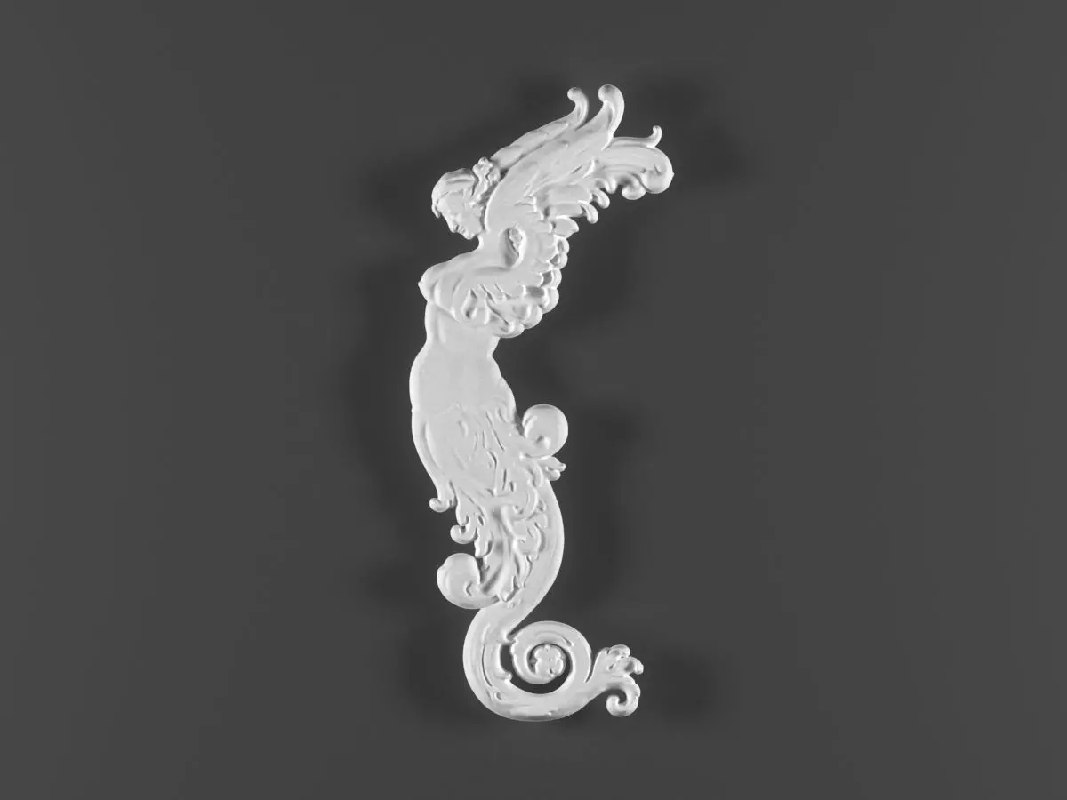 free 2 ornamental classic decoration 3d model kitbash vol 35 Free 3D model_0