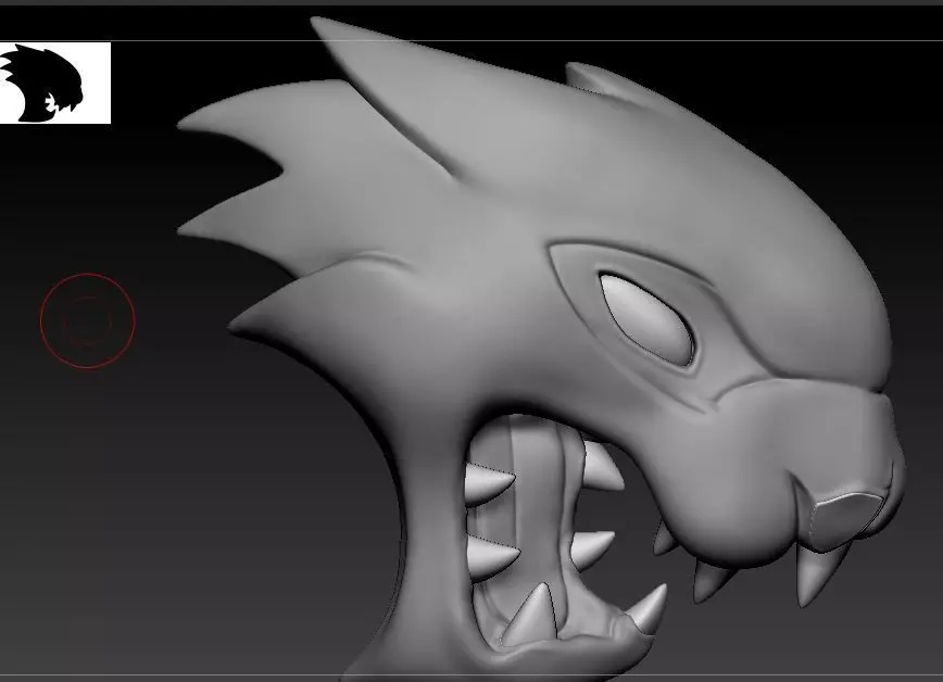 Hell cat 3d Model 3D print model_0