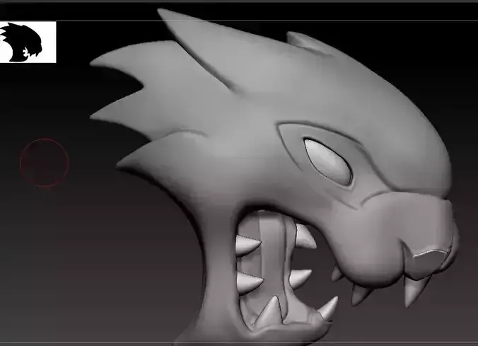 Hell cat 3d Model 3D print model