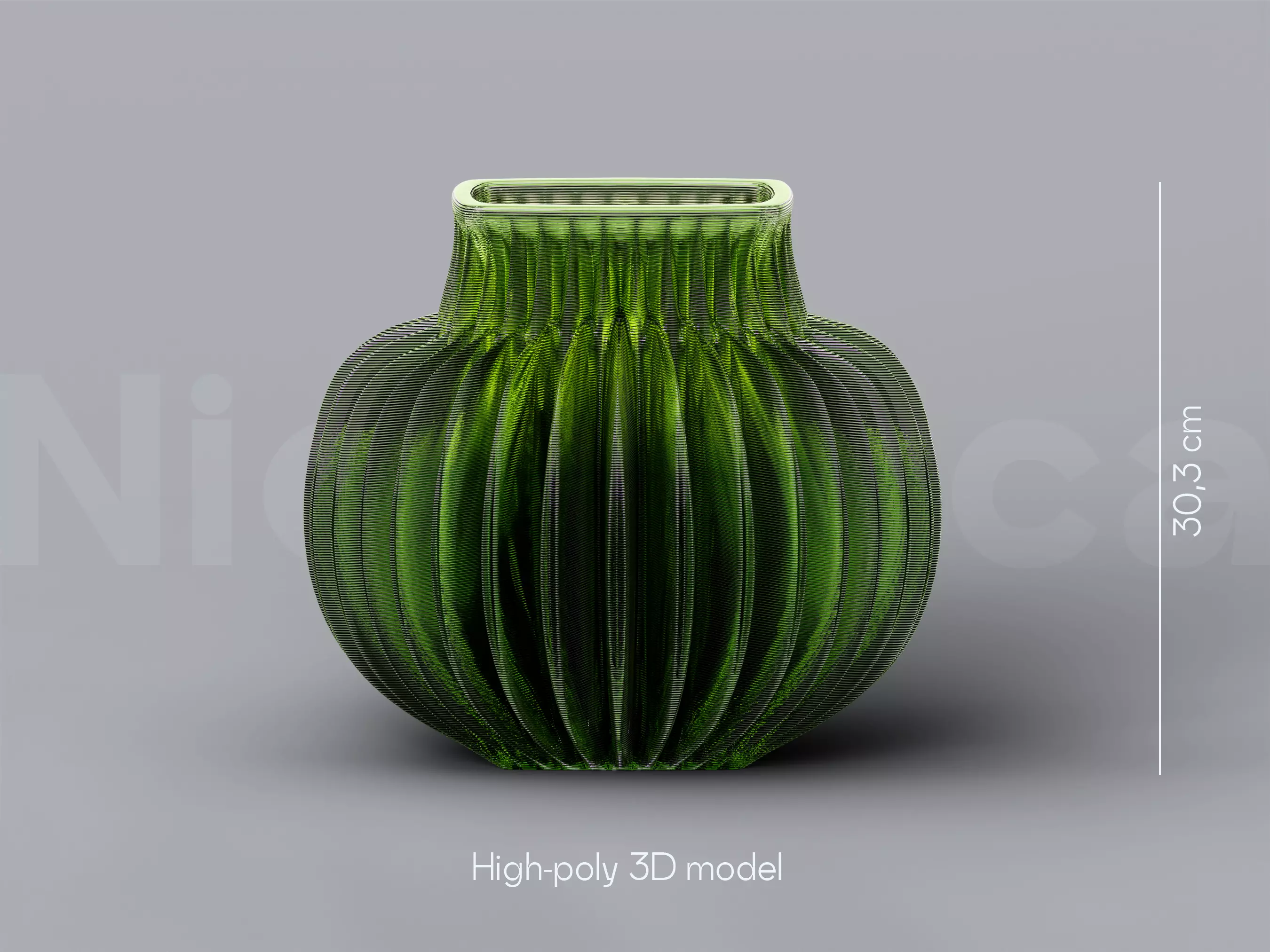 NIEDWICA VASE E-9 3D PRINTING VASE 3D MODEL STL FILE 3D print model_0