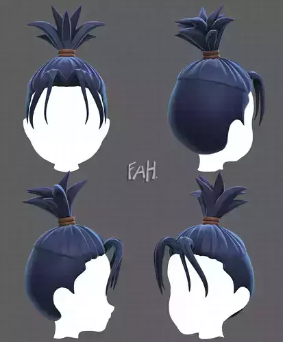 Base Hair for Boy V54