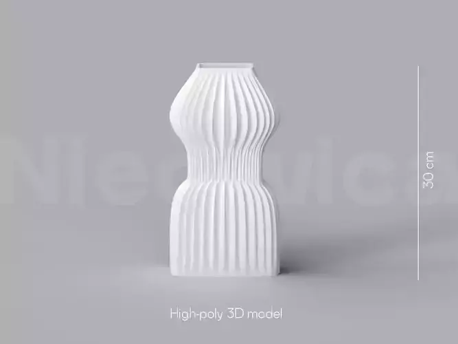 NIEDWICA VASE E-10 3D PRINTING VASE 3D MODEL STL FILE