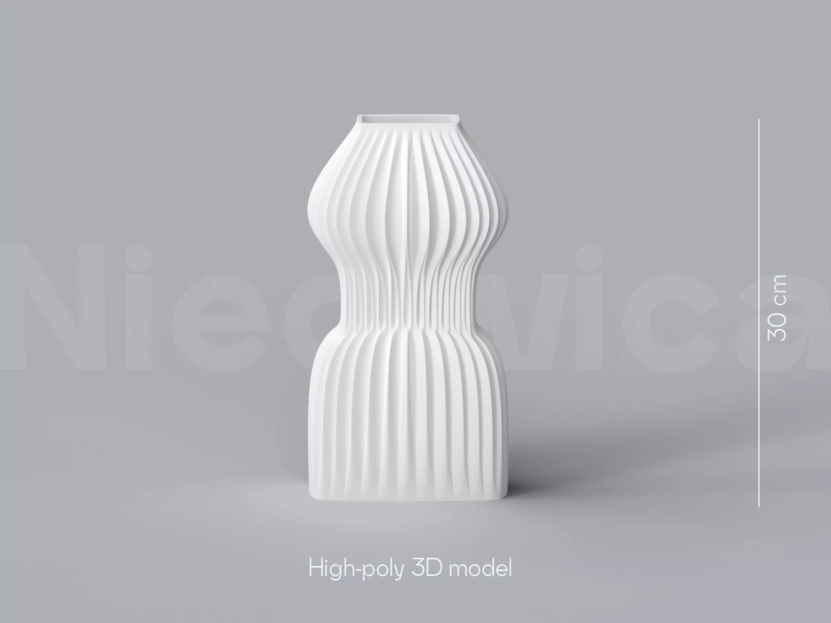 NIEDWICA VASE E-10 3D PRINTING VASE 3D MODEL STL FILE 3D print model_0