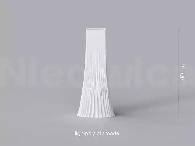 NIEDWICA VASE E-12 3D PRINTING VASE 3D MODEL STL FILE