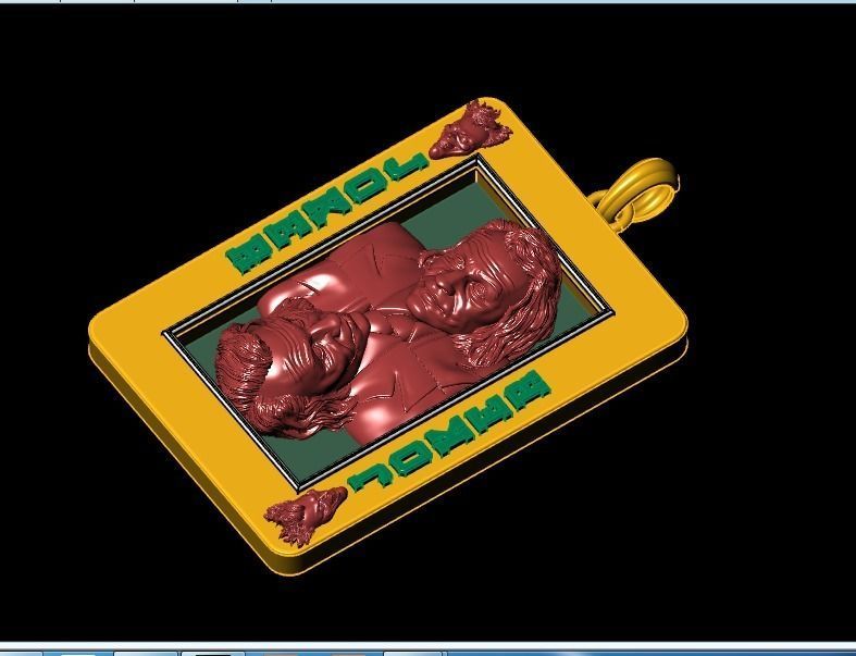 joker Playing card 3D Model 3D print model_5