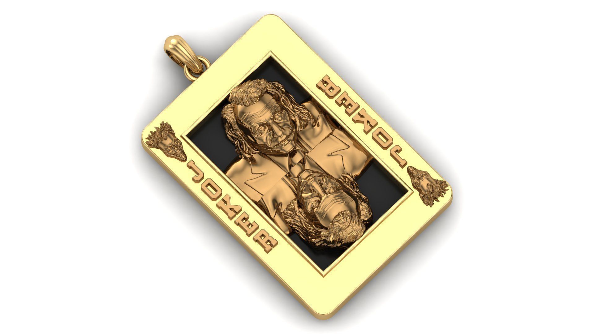 joker Playing card 3D Model 3D print model_1