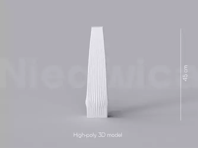 NIEDWICA VASE E-13 3D PRINTING VASE 3D MODEL STL FILE