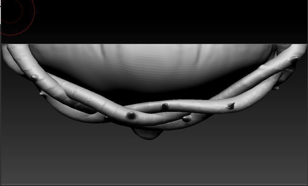 Jesus Head 3D Model 3D print model_2