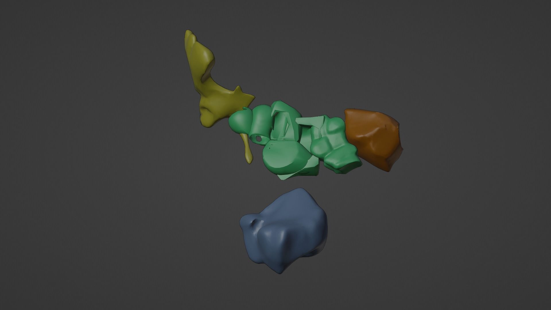 3D Model of Paranasal Sinuses 3D model_12