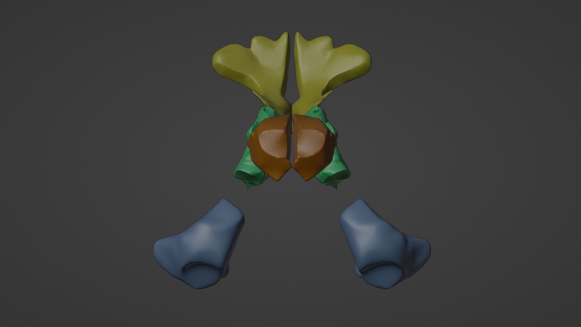 3D Model of Paranasal Sinuses 3D model_4