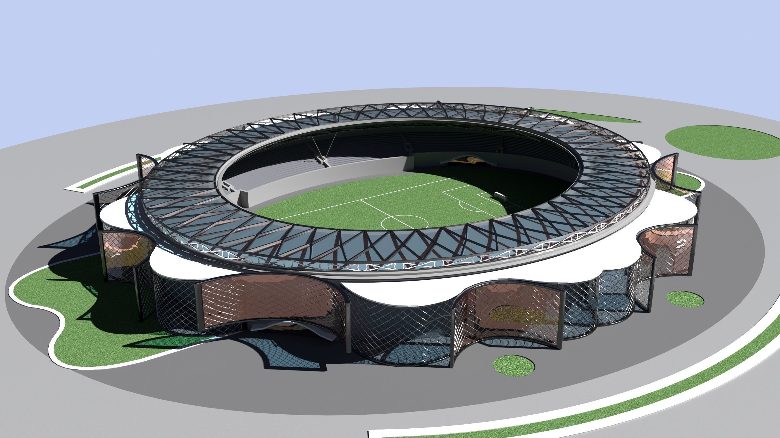 ARMOR STADIUM 3D model_1