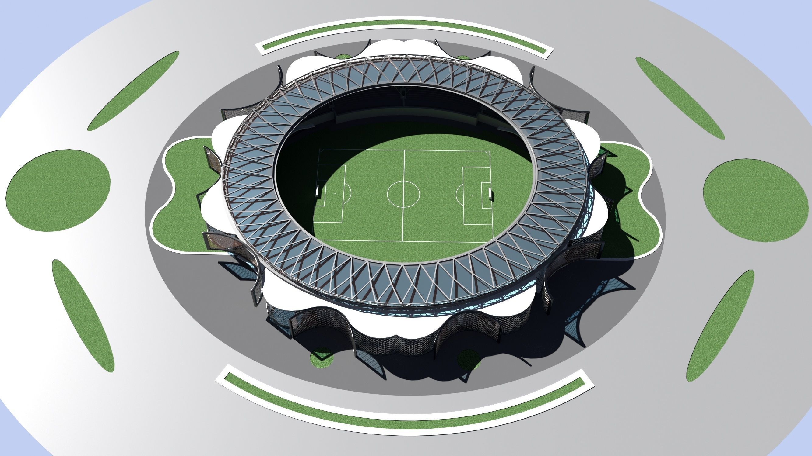 ARMOR STADIUM 3D model_2