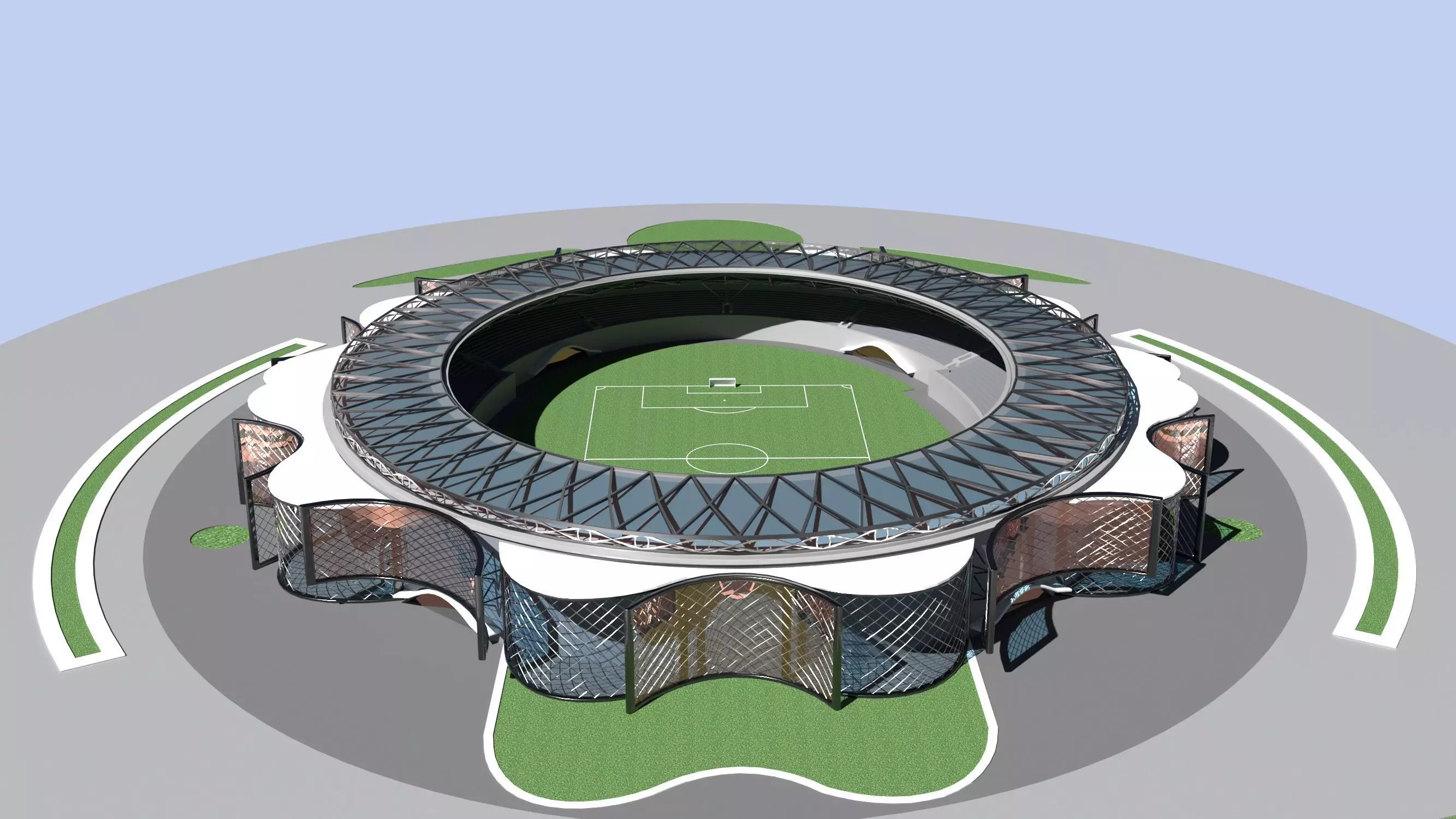 ARMOR STADIUM 3D model_0