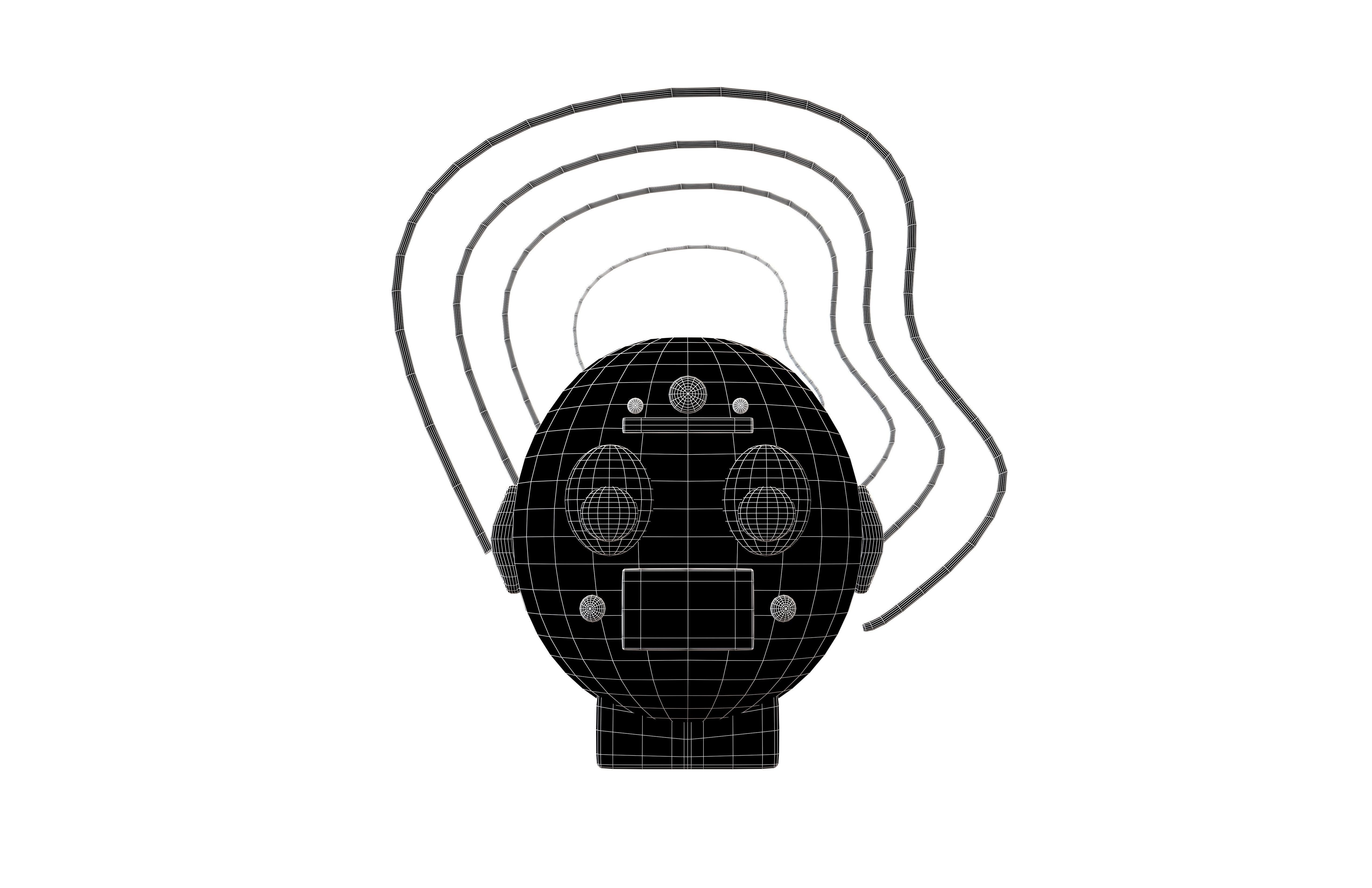 AI Hallucination Icon V1 001 Low-poly 3D model_6