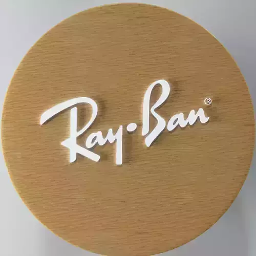 Ray Ban logo 3D print model
