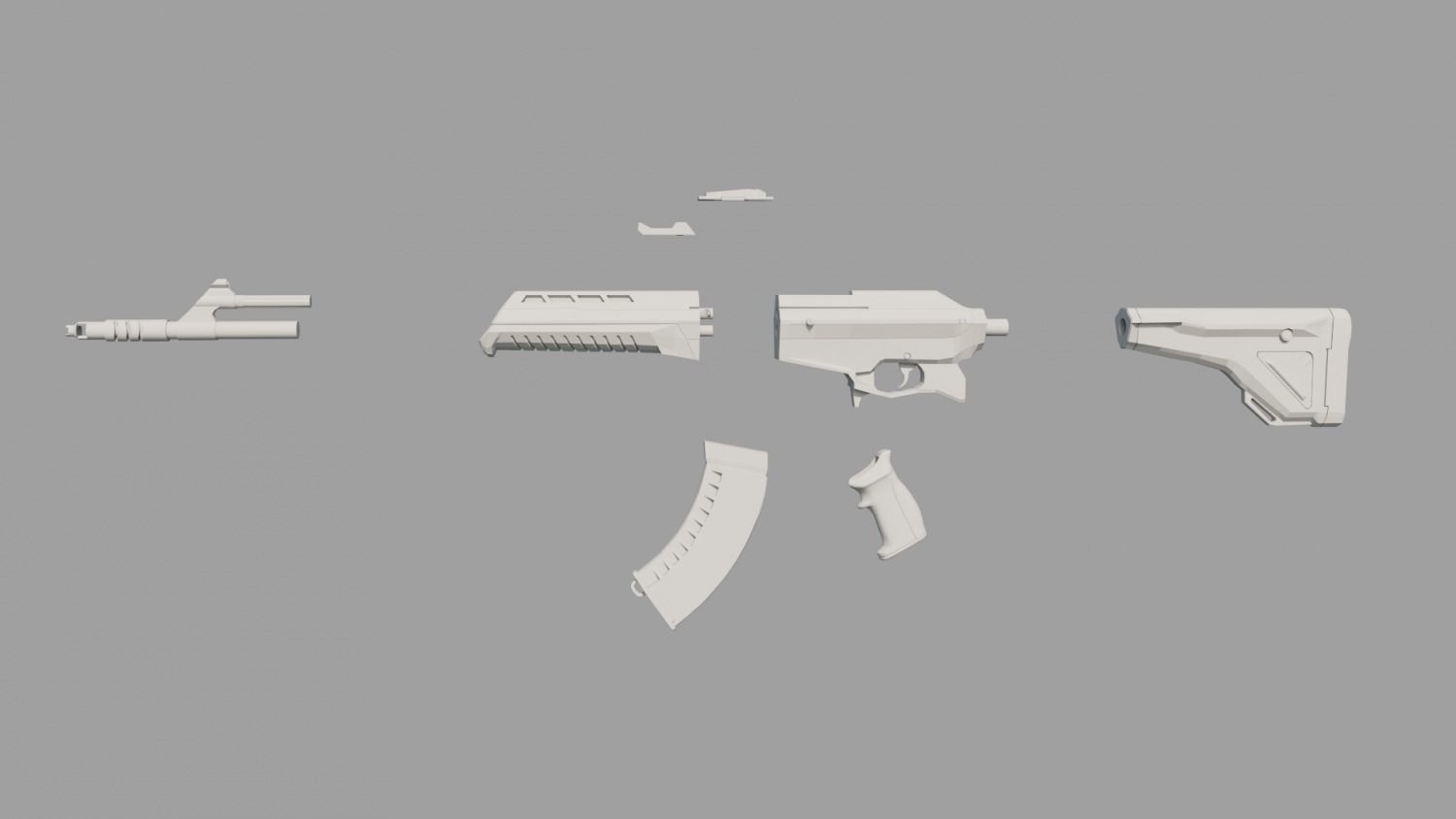 Valorant Vandal Printable 3D print model_7