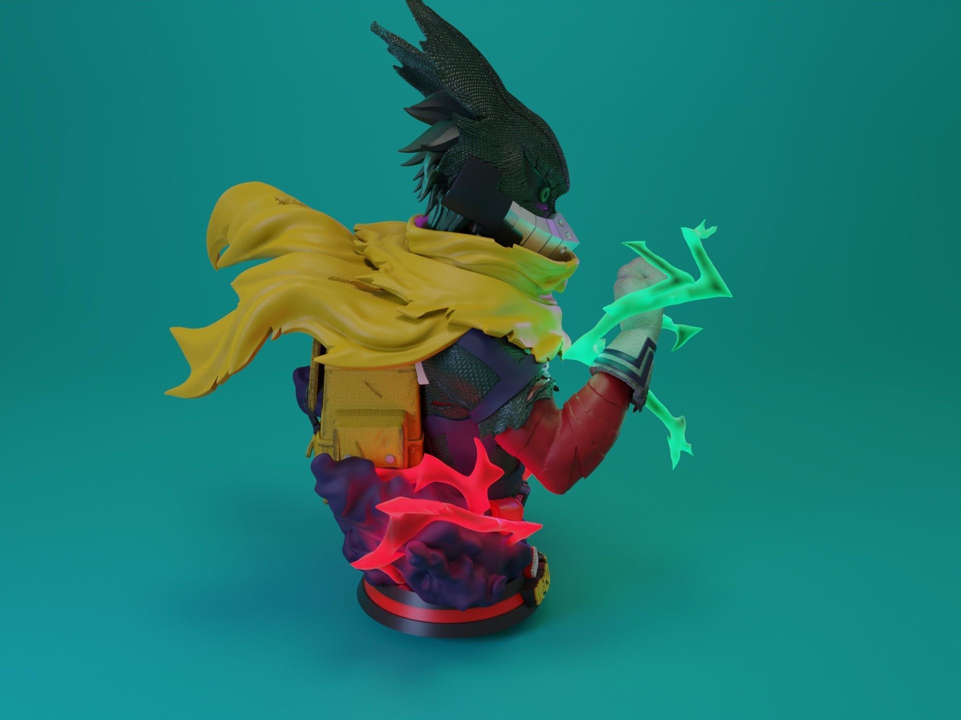 Deku Seinen - Midoriya Izuku 3D print model_18