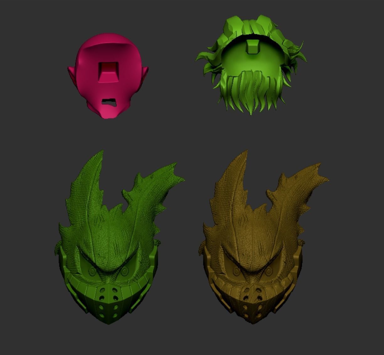 Deku Seinen - Midoriya Izuku 3D print model_28