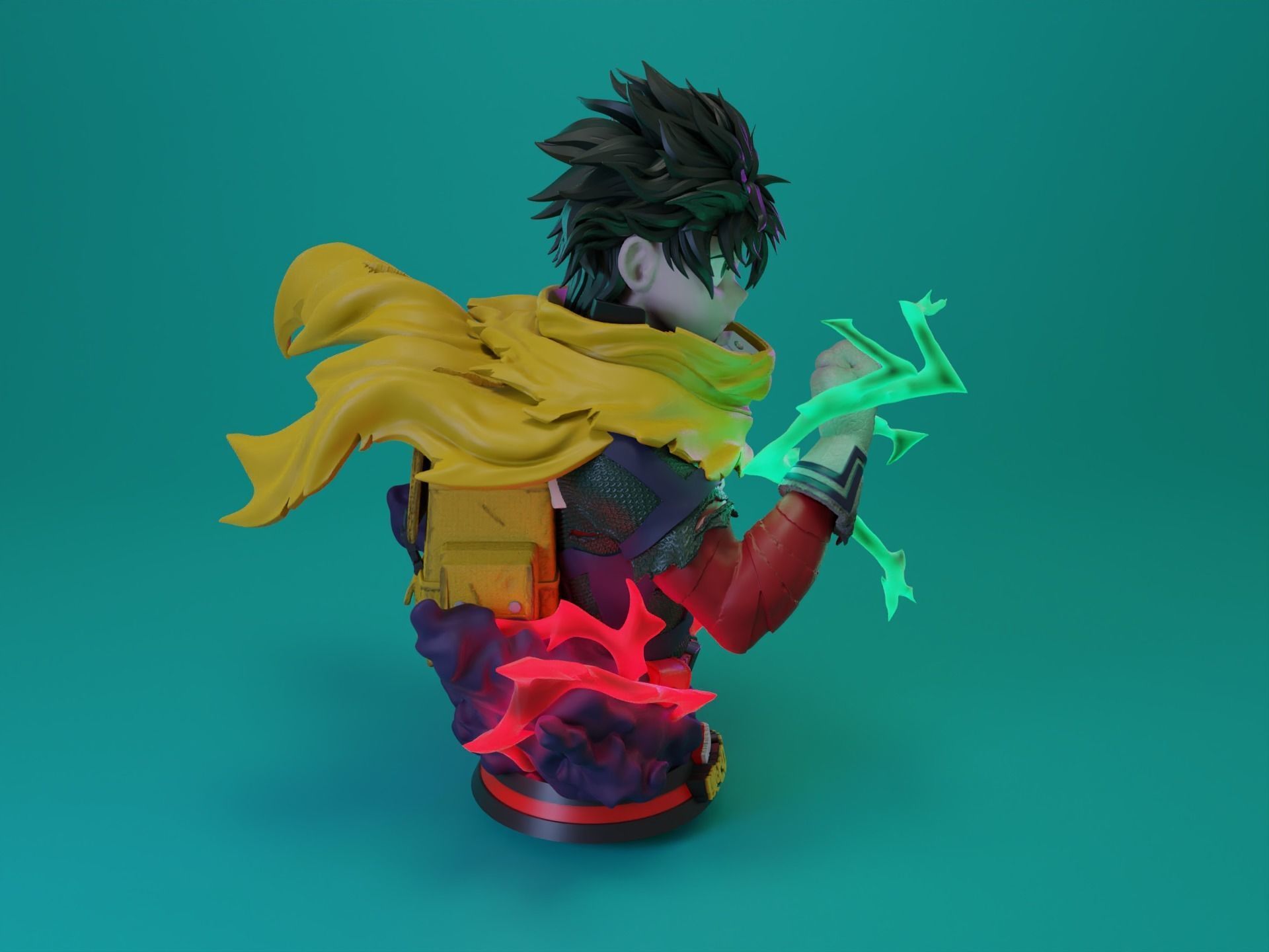 Deku Seinen - Midoriya Izuku 3D print model_9