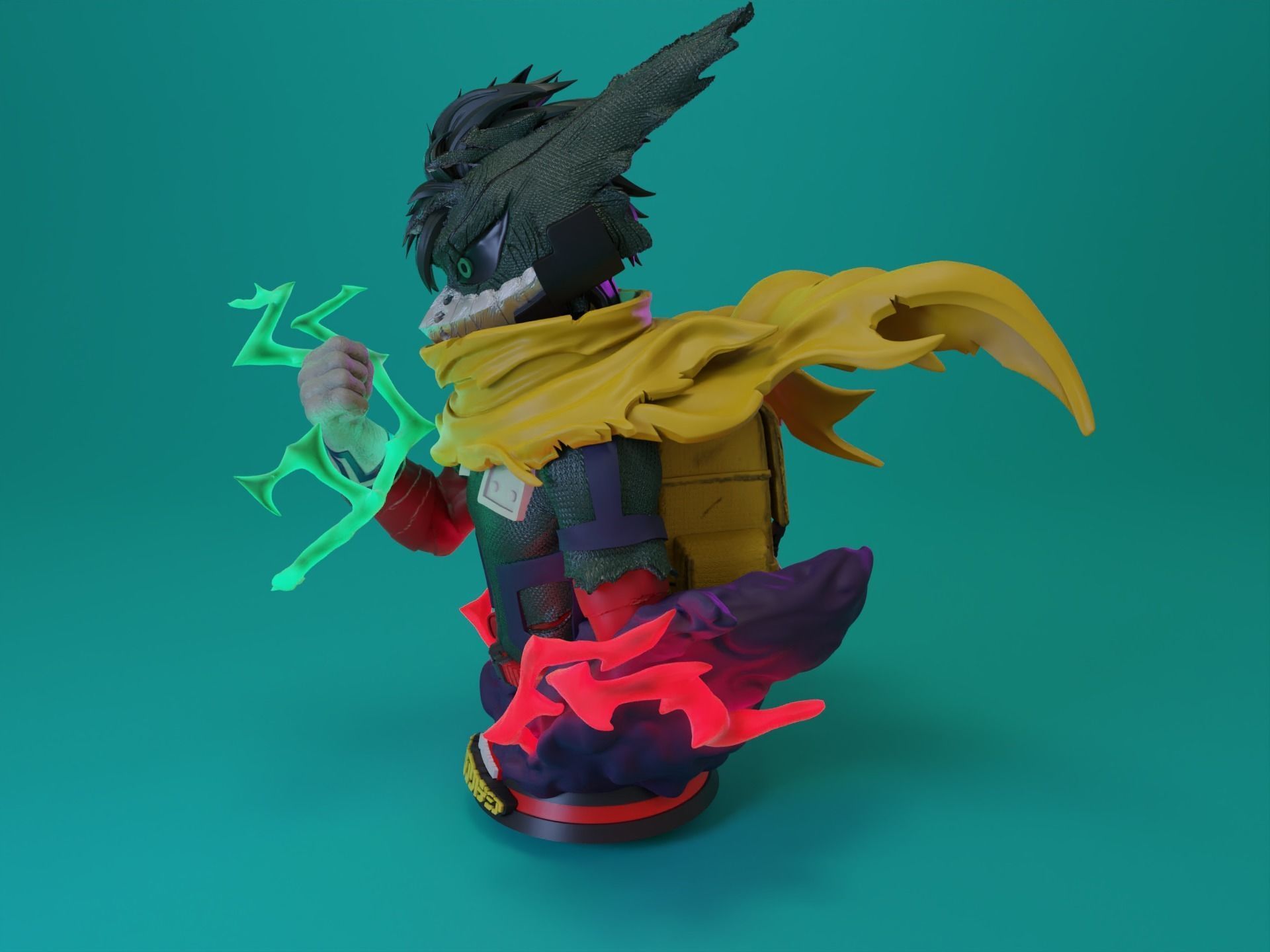 Deku Seinen - Midoriya Izuku 3D print model_1