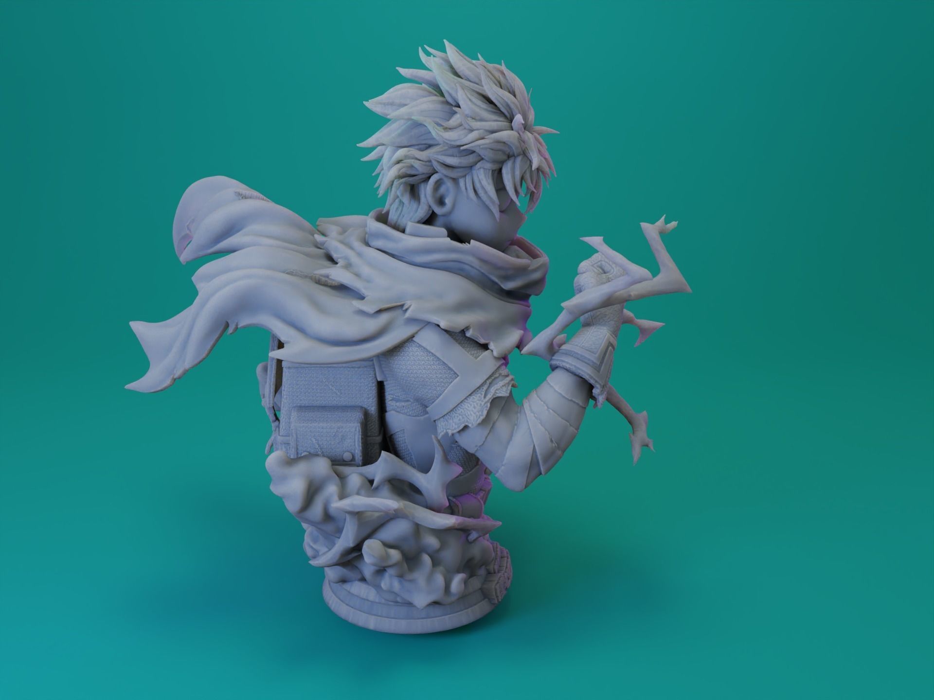 Deku Seinen - Midoriya Izuku 3D print model_15