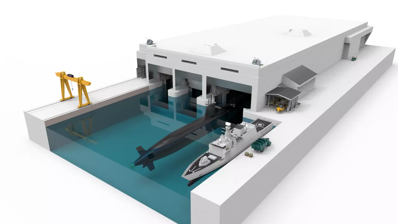 Navy Millitary Base 3D model_0