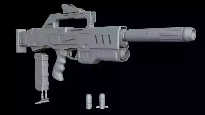 Assault Rifle Bullpup