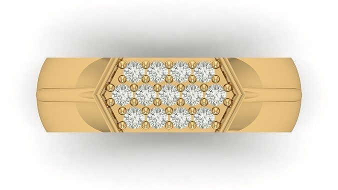 Engagement Ring 3D print model