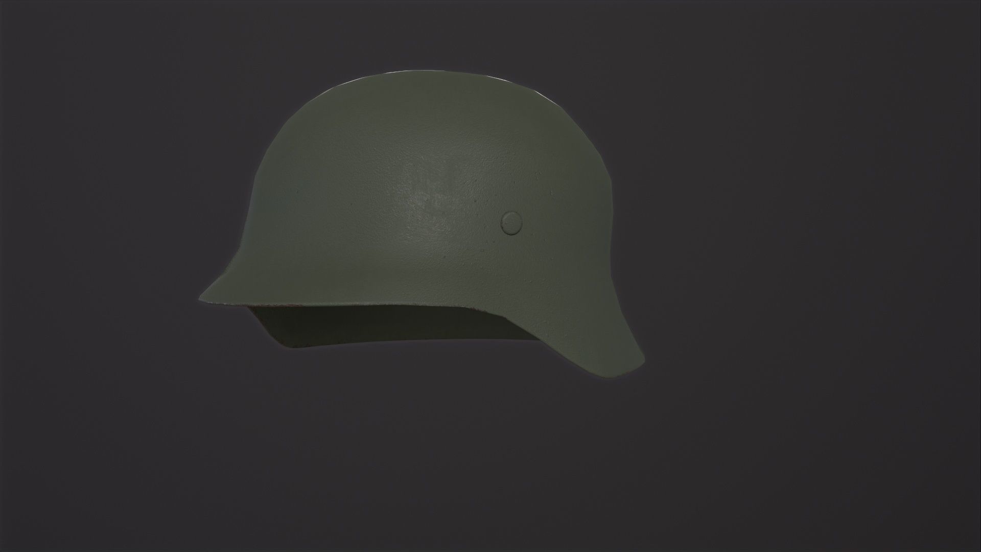 Stahlhelm german helmet 3D Model Low-poly 3D model_2